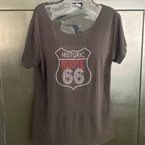 Route 66  studded top with ✨ Bling ✨